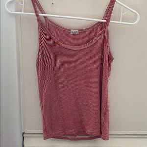 Red stripe tank
